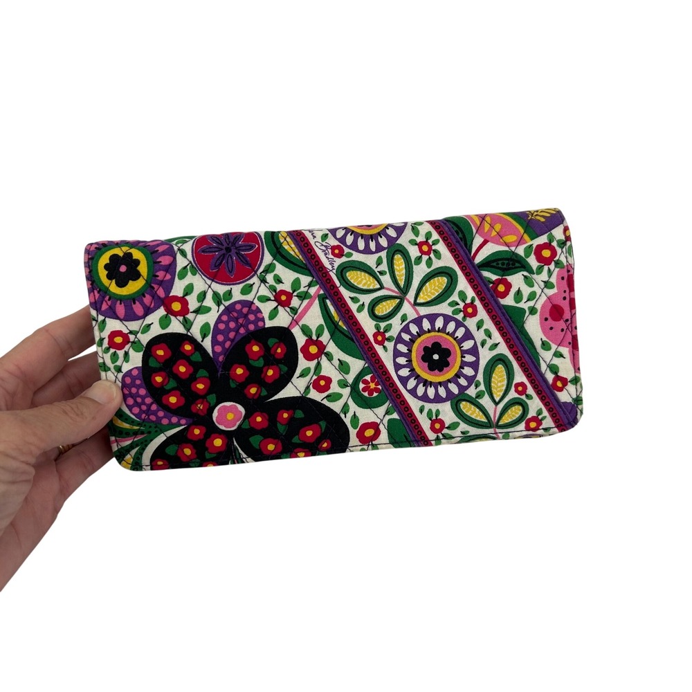 Vera Bradley Large Travel Organizer Waller Retired Print Viva La Vera